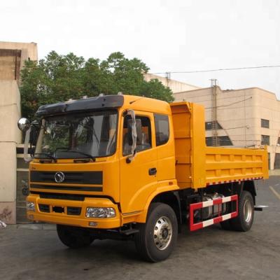 China Best Price Hydraulic Cylinder Sand Hauling 10 Ton 4 - 6L Dump Truck for sale