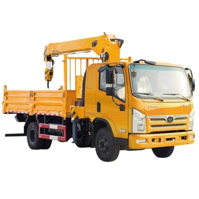 China TRUCK CRANE Official Manufacturer New Cargo Truck 3 Ton Crane Truck for sale