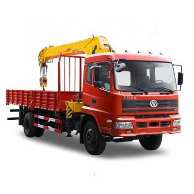 China TRUCK CRANE New Style Straight Arm 10 Ton Knuckle Boom Truck Mounted Crane for sale