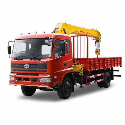 China TRUCK CRANE Good Price New Style Straight Arm 5 Ton Crane Truck for sale