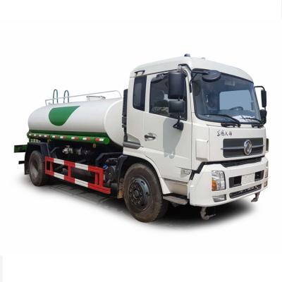 China Construction worksÂ   Famous Dongfeng 15cbm water truck 4 spout water truck for sale for sale