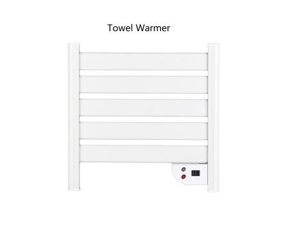 China Fast Heating CE/ROHS Certificate Heated Towel Rail Designer Radiator IP24 Towel Warmer with Built-in Timer for sale