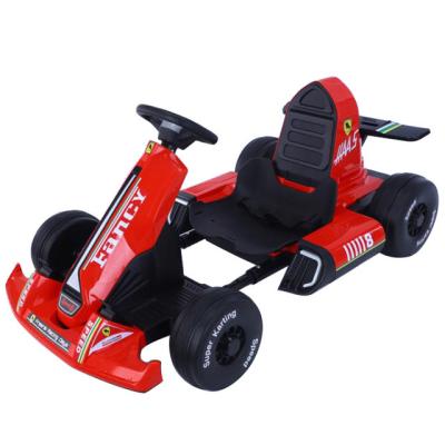 China Electric go karts popular electric go kart kids go cart 4 wheel e bike scooter with flashing lights and music for sale