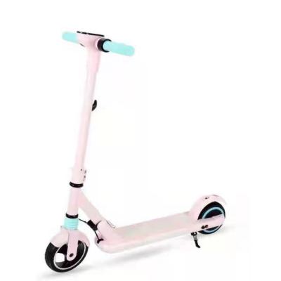 China Long Range Plastic Electric Scooter Pink Patinate Electrico For Kids With Lithium Battery for sale