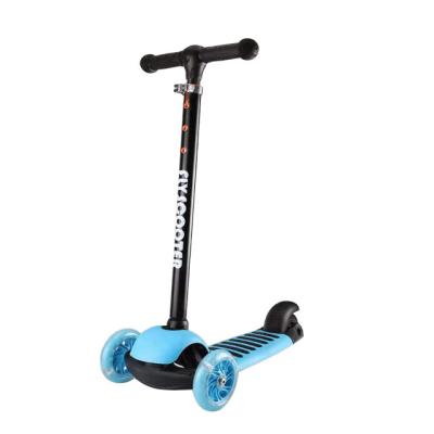 China Factory Price Plastic 3 Wheel Kids Scooter Kids Birthday Gift For Children LED Lights Roll for sale