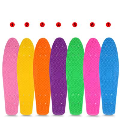 China Hot Sale Kids Cruiser Skateboard Youth Plastic Fish Boards For Kids And Adults for sale