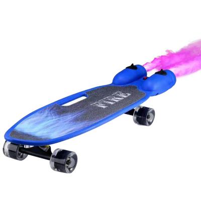 China Jet/Blue Tooth Speaker/Led Smoking Flashing Lights Wheel Mini Rocket Skate Board Electric Skate Board Longboard Wheels for sale