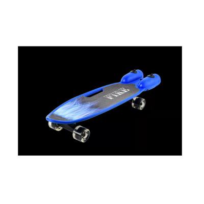 China Jet speaker/bluetooth/led lights wheel factory directly electric longboard skateboard 4 LED lights wheel drive for kids for sale