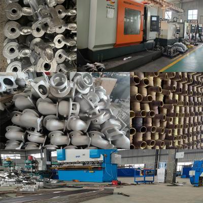 China Productie van bewerkte aluminium-cnc-onderdelen Te koop