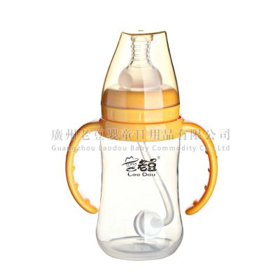 China 2015 BPA Free Fashionable Design 4oz PP Baby Feeding Bottle for sale