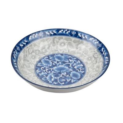 China Sustainable Chinese Blue White Porcelain Bowl For Restaurant for sale