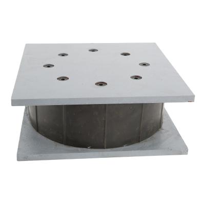 China High Level Construction Seismic Isolation Mitigating Rubber Bearing And Seismic Isolation Base / Seismic Isolation Impact For Buildings for sale