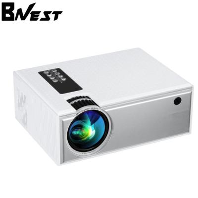 China BNEST 2019 Smart Digital projector LED 720P 1080P HD LCD 1800 lumens Mini Beam Home cinema Video Projector C8 for sale