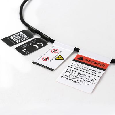 China Barcode Cheap Price Factory Custom Dot Cable Label And Electronic Battery Label Labels for sale