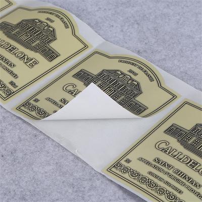 China Waterproof Manufacturing Waterproof Label Custom Logo Design Die Cut Printing UV Sticker With Adhesive PVC Vinyl Stickers for sale