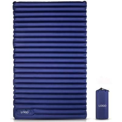 China TPU Lamianted 40D Taffeta Air Mattress Double Camping Sleep Pad For Travel for sale