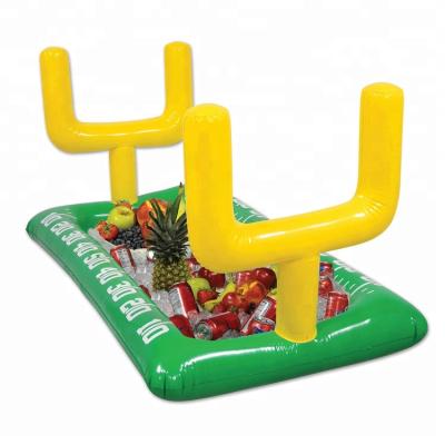 China Sustainable Goal Post Inflatable Soccer Field Buffet Snack Bar Cooler for sale