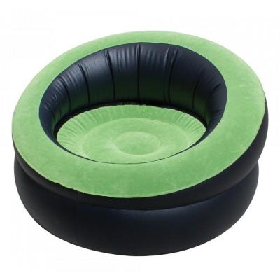 China Inflatable Custom Sofa Lounge Furniture Plastic Flocking Inflatable Chair for sale