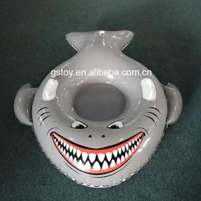 China Custom Portable Durable Snow Tubes Sled Shark Inflatable Child Snow Tube for sale