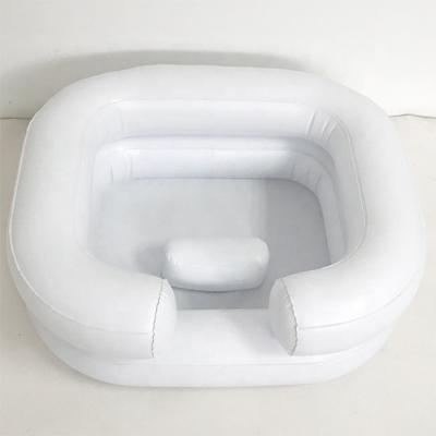 China Viable Inflatable Hair Sink Over Bed For Bedridden Elderly for sale