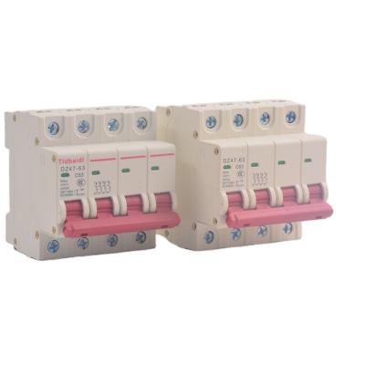 China New Design Manufacturer Small Circuit Protection Professional Breaker DZ47-4P for sale