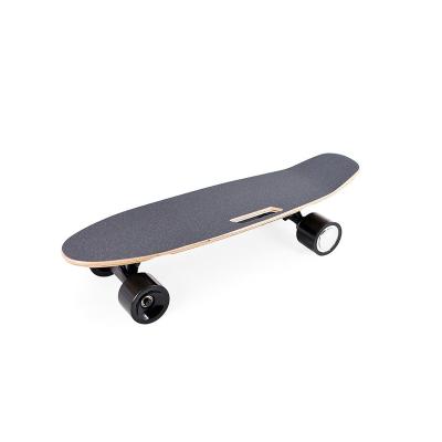 China USA STOCK Youth Electric Longboard Electric Skateboard With Double Rocker Remote Control Electric Skateboard for sale