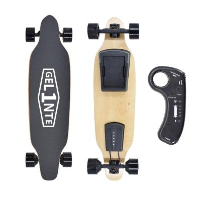 China Youth Electric Longboard Tesla Electric Skateboard With Remote Removable Battery For Adults And Teens for sale