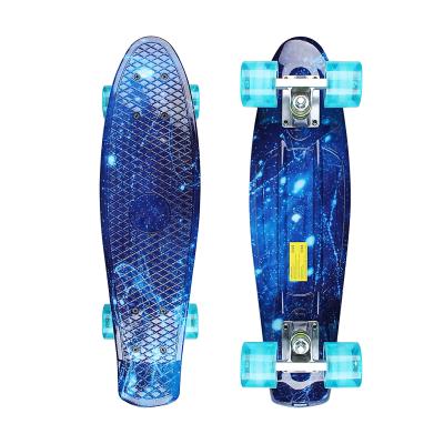 China Modern Plastic Long Board Maple Skateboard Fish Skateboard Ourdoor Skateboard Fish Cruiser Skateboard for sale