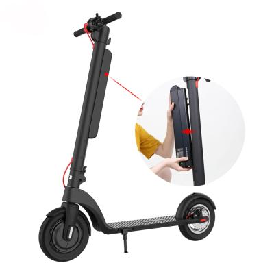 China LCD Display Screen X8 Electric Scoote 25M/H Pro Electric Scooter Foldable Frame And Handle Bar For Adults for sale