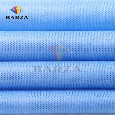 China Telas Wholesale SSS SMS SMMS 100% pp Spunbond woven fabric TNT waterproof medical protectors no no tejidas for sale