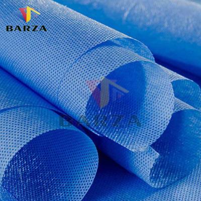 China Wholesale SSS/SMS/SMMS 100% PP Spunbond woven fabric TNT waterproof las telas no no tejidas for sale