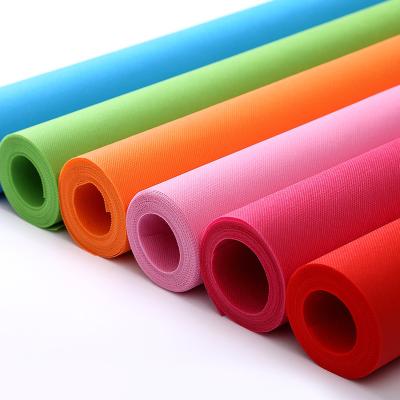 China Waterproof hot selling biodegradable polypropylene pp woven fabric rolls las material telas non no tejidas tnt for sale