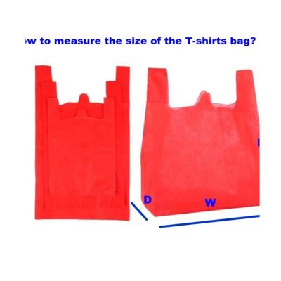 China New Type Waterproof Nonwoven W Hot Products Portable Cheap Nonwoven Cut Bag for sale