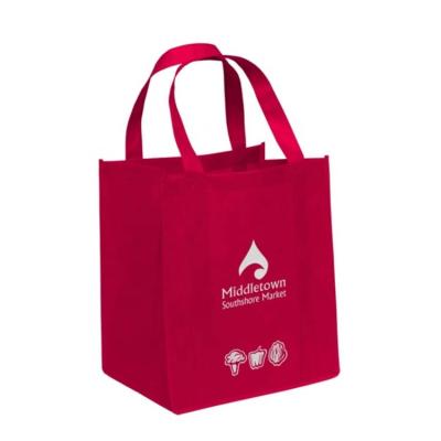 China OEM Handled Popular Collapsible Rough PP Nonwoven Carry Bags for sale