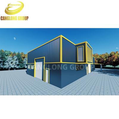 China Fast Factory Direct Warehouse / Steel Structure Shed Construction Installation Cost for sale