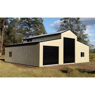 China Modern Hot Sale Steel Pole House Storage Shed Prefab Barn for sale