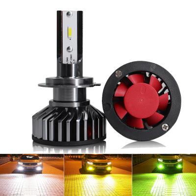 China Automobile Lamp Auto Lighting System F2 Led H7 Car Light , Automotive Lamp 16000lm H11 H4 9005 9006 H11 Automobile H4 Car Led H7 Led Headlight for sale