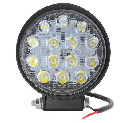 China LED 4x4 Off Road Lights 48W 16 Chips 12V LED Work Light For Auto Headlights 18W 72W Lamp for sale