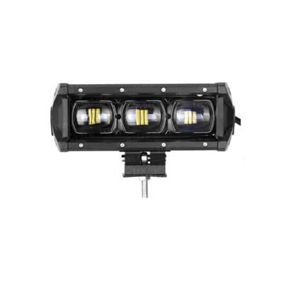 China High Power Car 6D Strip Light Off Roof Top Row 30W 60W 180W Road Modified 5inch Single Top Bumper Light Bar for sale