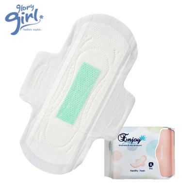 China Private Label China Anion Herbal Sanitary Napkin Super Absorbent Customized Menstrual Pad For Women Period for sale