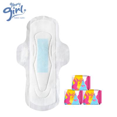 China Super Absorbent Manufacturing Ladies Sanitary Pads Women Menstrual Period Pads Wholesale Biodegradable Nonwoven Pads for sale