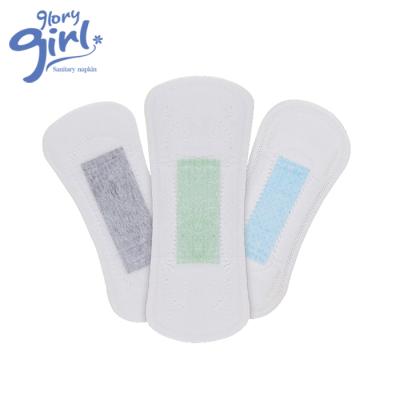 China Wholesale Ultra Thin Disposable Super Absorbent Ion Cotton Panties Liner Anion Negative Pads With Wingless for sale