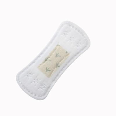 China Wholesale Ultra Thin Absorbent Sanitary Products Super Soft Cotton Tea Polyphenols Panty Liner For Women for sale