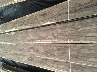 China Ciricote／Ziricote Natural Wood Veneer for Top Instruments and Luxury Cars for sale