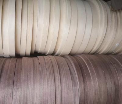 China Moderate Glossiness Basswood Edge Banding 2 Inch Veneer Edge Banding for sale