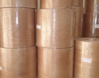 China Non Woven Fabric Wood Veneer Wrapping Veneer Length 1-13m for sale