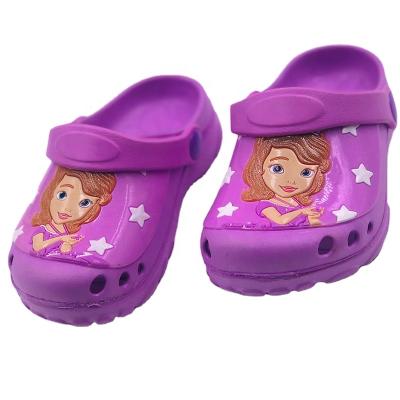 China Princess Classic Waterproof Rubber Patch EVA Cartoon Clogs 2021 for sale