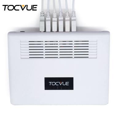 China ABS Tocvue Anti Theft Cable For Tablet Smartphone Device 8-Port Anti-theft Security Alarm System for sale