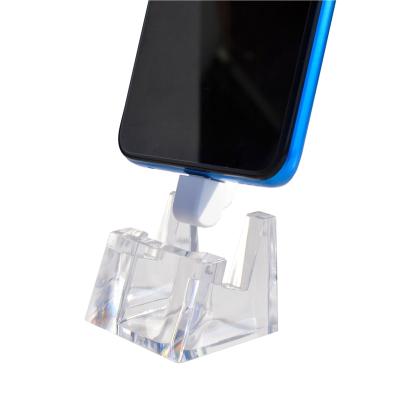 China New Tocvue Acrylic Mobile Phone Security Vertical Acrylic Display Stand , Mobile Phone Display Stand for sale