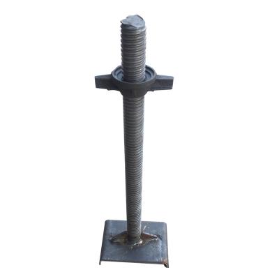 China Flower Square/Adjustable Galvanized Head Jack Base For Construction Building Scaffolding Jack Base U Frame Cheap Price for sale